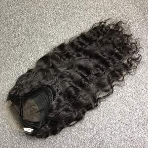 2024 Top vente os droit vierge brut vietnamien cheveux Bundle une trame de donneur avec Base de dentelle suisse femmes courtes HD dentelle perruques - Product Image 4