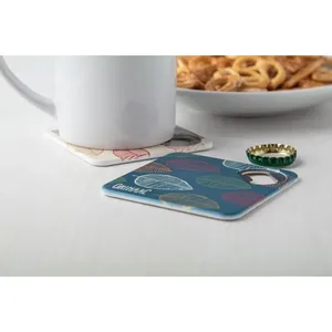 Décapsuleur personnalisé Hopfanatic avec dessous de verre et ouvre-bouteille - Product Image 5