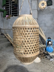 High Quality Handcrafted <b>Bamboo</b> Hanging Lamp Eco-friendly <b>Bamboo</b> Pendant <b>Light</b> - Product Image 2