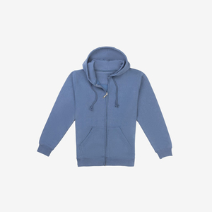 เสื้อฮู้ดแบบสวมหัวของผู้ชายผ้าฝ้าย100% โอเวอร์ไซส์กำหนดโลโก้ได้เอง - Product Image 1