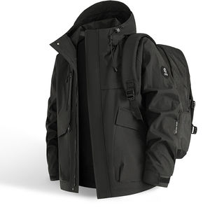 Chaleco de Seguridad de Alta Visibilidad Personalizable para Invierno, Chaqueta de Trabajo Impermeable en Poliéster y Nailon con Logotipo, Estilo de Alta Visibilidad - Product Image 2