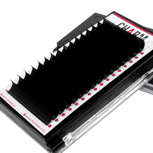 CharmLash rizo estable terciopelo pestañas oscuras terciopelo súper suave mate bandejas de pestañas OEM ODM visón extensiones de pestañas al por mayor logotipo personalizado - Product Image 1