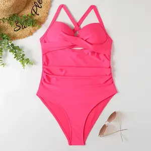 Bikini Sexy para mujer, traje de baño de realce, traje de baño, ropa de playa, conjunto de Bikinis sólidos, traje de baño brasileño - Product Image 2
