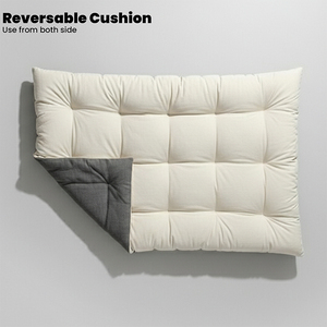 Confort en bois massif pliable chaise berçante intérieur extérieur Design ergonomique Polyester tissu poche latérale cadre en métal salon - Product Image 5