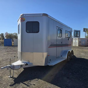 Nouvelle remorque à chargement direct pour 2 chevaux, qualité industrielle, garantie de 3 ans - Product Image 1