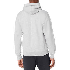 Ensemble de sweat à capuche zippé personnalisé pour hommes 500GSM coupe courte en coton et polyester style lourd pour l'hiver - Product Image 3