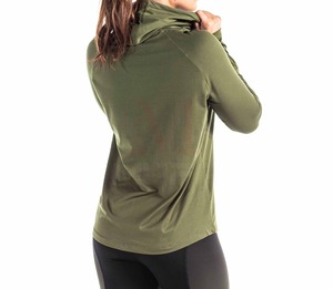 เสื้อตกปลาแขนยาวเสื้อแบบสวมหัวมีฮู้ดสำหรับฤดูหนาวย้อมสีล้วนมี2024มีกระเป๋าสำหรับฤดูหนาว - Product Image 5