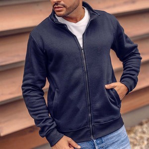 Veste à capuche zippée personnalisée sweat-shirts en coton éponge française - Product Image 1
