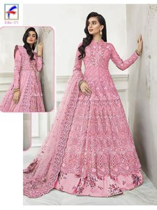 Princesses Loon Most Beautiful Tailor Maid Modal <b>Viscose</b> <b>Fabric</b> Designer Salwar Kameez at Rate and Free Size - Product Image 2