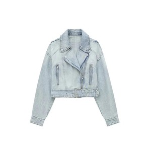 Veste en jean d'extérieur de haute qualité et taille plus pour hommes veste en jean en coton vendue en ligne pour hommes - Product Image 3