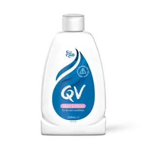 QV Skin Lotion Bestsellers, Lotion non grasse pour les peaux sèches ou sensibles, sans parfum, couleur, lanoline, 500ml