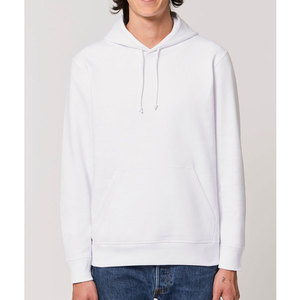 Sweat à capuche épais en molleton bouclette français, coupe oversize à épaules tombantes, 100 % coton, écologique, pour l'hiver - Product Image 1