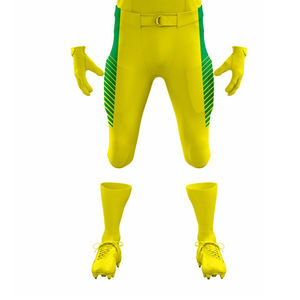 Uniforme de fútbol americano de poliéster 100% de alta calidad para jóvenes Ropa de equipo deportivo de la mejor calidad con diseño impreso de estilo liso - Product Image 5