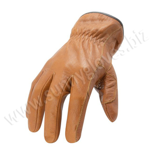 Gants de sécurité de travail mécanique en cuir, gants de conducteur en cuir - Product Image 2