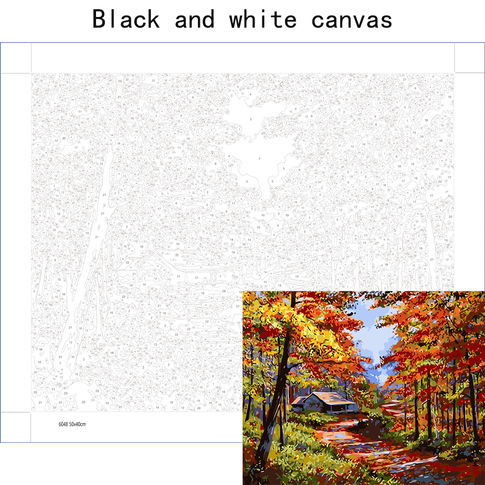 Impression en noir et blanc