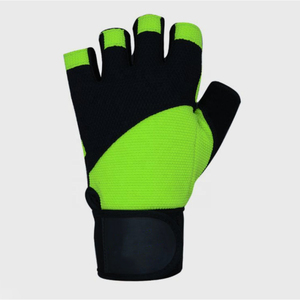 ถุงมือออกกำลังกายยกน้ำหนักสำหรับผู้ชายและผู้หญิงถุงมือออกกำลังกายปรับได้โลโก้ได้ - Product Image 2