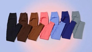 High Waisted <b>Tummy</b> <b>Control</b> Workout Women Leggings Custom Yoga Leggings for Women High Quality - Product Image 5