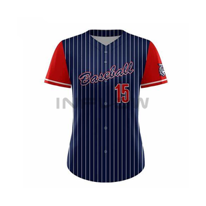 Customized Softball <b>Baseball</b> Jersey Uniform Designs Adult Team Pattern Sublimation Sets 100% Polyester Front Sleeveless All - Product Image 4