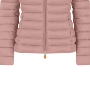 Chaqueta de Invierno para Mujer, Tejida en Lana, Acolchada, Transpirable, Servicio OEM, Color y Logotipo Personalizables, Cuello Alto, Forro de Nailon, Estilo Bomber - Product Image 4