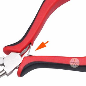 Mini Round Nose Pliers 4.5 Inch Stainless Steel Jewelry Making Tool for Wire Bending, <b>Bracelet</b> & DIY Craft - Product Image 3