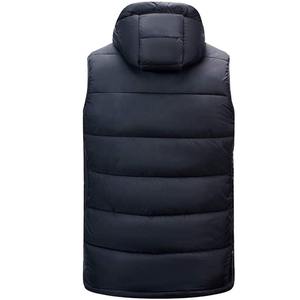 Chaleco acolchado impermeable cálido para hombre estilo moda personalizado al por mayor ropa de calle de invierno chaleco acolchado al por mayor - Product Image 4