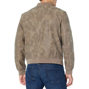 Chaqueta de Cuero para Hombre, Estilo Casual, Recién Llegada, Transpirable, de Invierno, Servicio OEM/ODM, Cuero Genuino de Alta Gama - Product Image 4