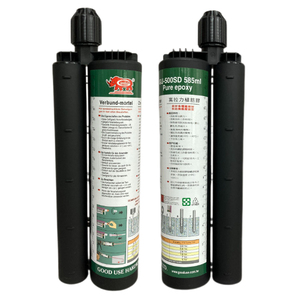 Mortero epoxi de inyección de Taiwán de 585ml con aprobación ETA para anclaje de barras de refuerzo de hormigón - Product Image 1
