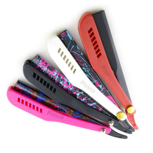 Navaja de Afeitar Plegable de Acero Inoxidable, la Más Vendida, Herramienta de Barbería para Hombres, para Cabello, Cejas y Barba, 1 Pieza - Product Image 5