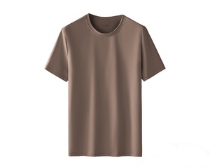 เสื้อยืดแขนสั้นสำหรับผู้ชายเสื้อยืดโอเวอร์ไซส์สำหรับผู้ชายเสื้อยืดผ้าฝ้ายพิมพ์ลายโลโก้ออกแบบได้ตามต้องการ - Product Image 5