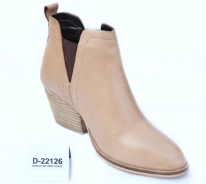 รองเท้าบูทหนังหุ้มข้อสำหรับผู้หญิง,รองเท้าบูทหนังหุ้มข้อสไตล์ยุโรปแฟชั่นปี100% รองเท้าบูทผู้หญิงส้นสูงใส่สบายรองเท้าปลายแหลม - Product Image 2