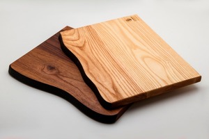 Juego de 2 Tablas de Cortar Clásicas de Madera Oscura, Modernas y Duraderas, Perfectas para Preparar Alimentos y Exhibir, Venta al por Mayor desde India - Product Image 3