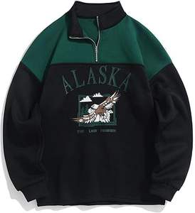 OEM personnalisé 100% de haute qualité coloré sweat-shirt à col rond classique pour hommes 80% coton, 20% polyester 300 à 340 g/m² - Product Image 5