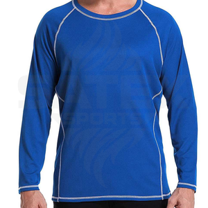 Rashguard MMA unisexe à manches longues, compression respirante, séchage rapide, UPF50+, hauts d'entraînement de gym, course à pied pour hommes et femmes - Product Image 1