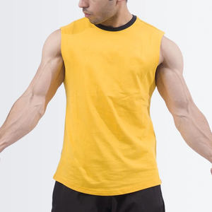 Débardeur en coton 100% tricoté sur mesure pour la musculation masculine, vêtements de musculation, respirant, sportif, fitness - Product Image 5