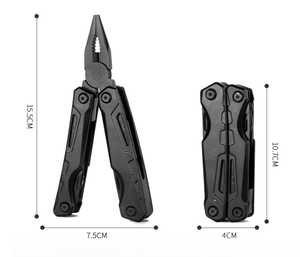 Alicates <span class=keywords><strong>Multiherramienta</strong></span> de Acero Inoxidable para Exteriores, Plegables, Portátiles, para Campamento, Supervivencia, EDC, con Cuchillo, Destornillador y Sierra - Product Image 5