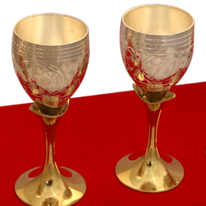 Copa de Vino Blanco de Cobre de Alta Calidad, Capacidad de 200 ml, Estilo Americano, Perfecta para Fiestas, Vasos al por Mayor de la India - Product Image 4