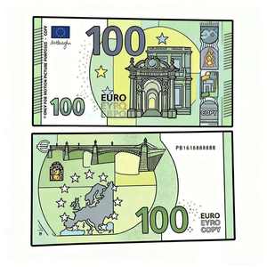 Billetes de Euro Impermeables con Descuento, Precio de Fábrica, Alta Calidad, Gran Venta, Disponibles en Varias Denominaciones, Entrega Rápida - Product Image 6