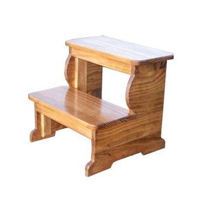 Taburete de Madera Resistente con Estructura de Madera Duradera, Perfecto para Alcanzar Armarios Altos, Estantes, Despensas y Áreas del Hogar - Product Image 1