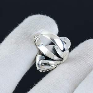 Anillo de Dos Piedras de Larimar y Piedra Lunar, Anillo de Plata de Ley 925 para Mujer, Joyería Bohemia con Forma de Lágrima de Arcoíris Blanco - Product Image 2