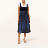 Robe Dirndl Mini Traditionnelle Élégante pour Femme, Style Oktoberfest, en Coton et Polyester Allemand, Lavable, Écologique, Personnalisable, Naturelle