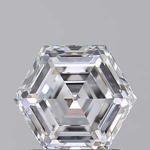 1.02 CT E Color VVS2 Variation certifiée diamant cultivé en laboratoire Clarté SI en vrac Coupe carrée Bonne qualité certifiée - Product Image 1