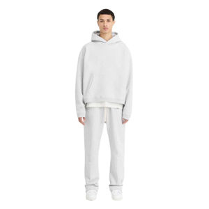 Nueva llegada de algodón con cremallera sudaderas con capucha personalizados Jogging pantalones hombres ropa algodón entrenamiento desgaste chándal conjuntos hombres gimnasio chándales - Product Image 1