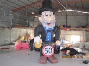 Abraham et Sarah, personnages de dessins animés gonflables, grands-père et grand-mère gonflables en PVC mignons, en provenance des Pays-Bas - Product Image 5