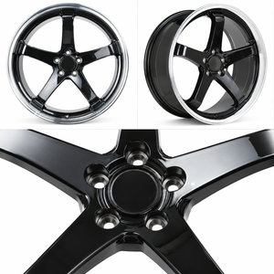 Jantes en alliage d'aluminium forgé monobloc personnalisées de 15, 16, 17, 18, 19 pouces, face usinée pour Corvette C8 Stingray Z06, jantes M3 - Product Image 3