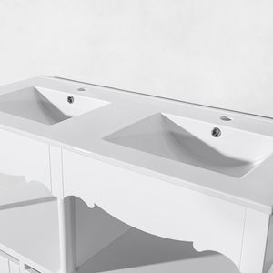 Unique Customized Color Luxury Modern Freestanding Bathroom Vanity <b>Cabinets</b> Furniture - Product Image 5