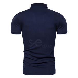 Chemise à manches courtes pour homme, design unique, polyester/coton, couleur unie, respirante, séchage rapide - Product Image 3