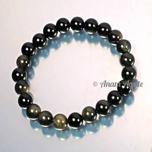 Yellow <b>Tiger</b> <b>Eye</b> Protection <b>Bracelet</b> Natural Stone Jewelry for Stress Relief and Grounding - Product Image 3