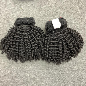 Perruques vierges alignées sur les cuticules les cheveux bouclés profonds vendeurs d'extensions de cheveux en gros birmans bouclés pour les femmes noires - Product Image 4