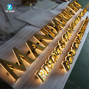 Tùy chỉnh Led kênh chữ chiếu sáng cửa hàng Biển hiệu ngoài trời Backlit signage cho kinh doanh ánh sáng lên 3D ký thư - Product Image 1