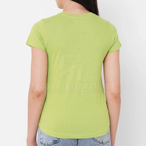 เสื้อยืดผู้หญิงย้อมสีเรียบดีไซน์โลโก้อย่างมืออาชีพ - Product Image 4